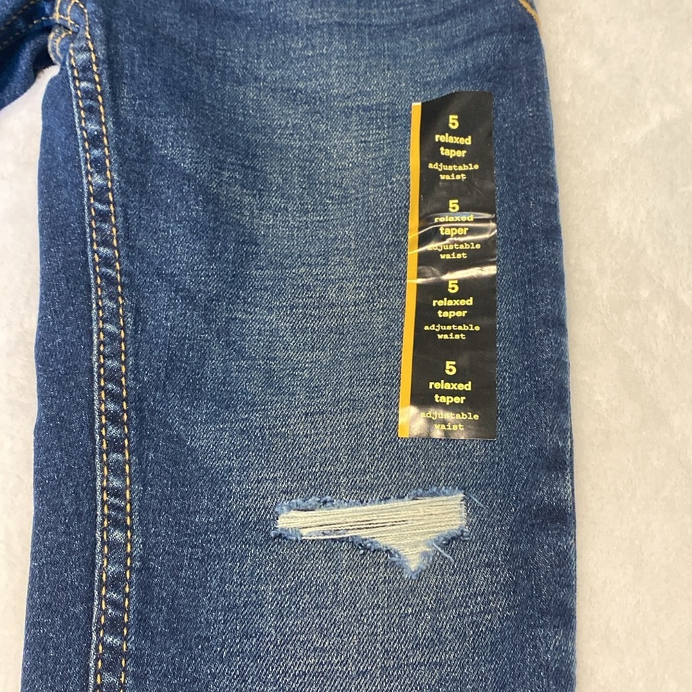 Art class boys relaxed taper denim blue  jeans size 5​ NWT - Picture 2 of 6